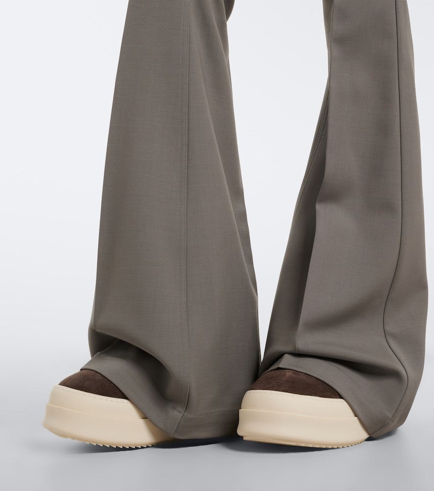 Rick Owens Mega Bumper suede ankle boots