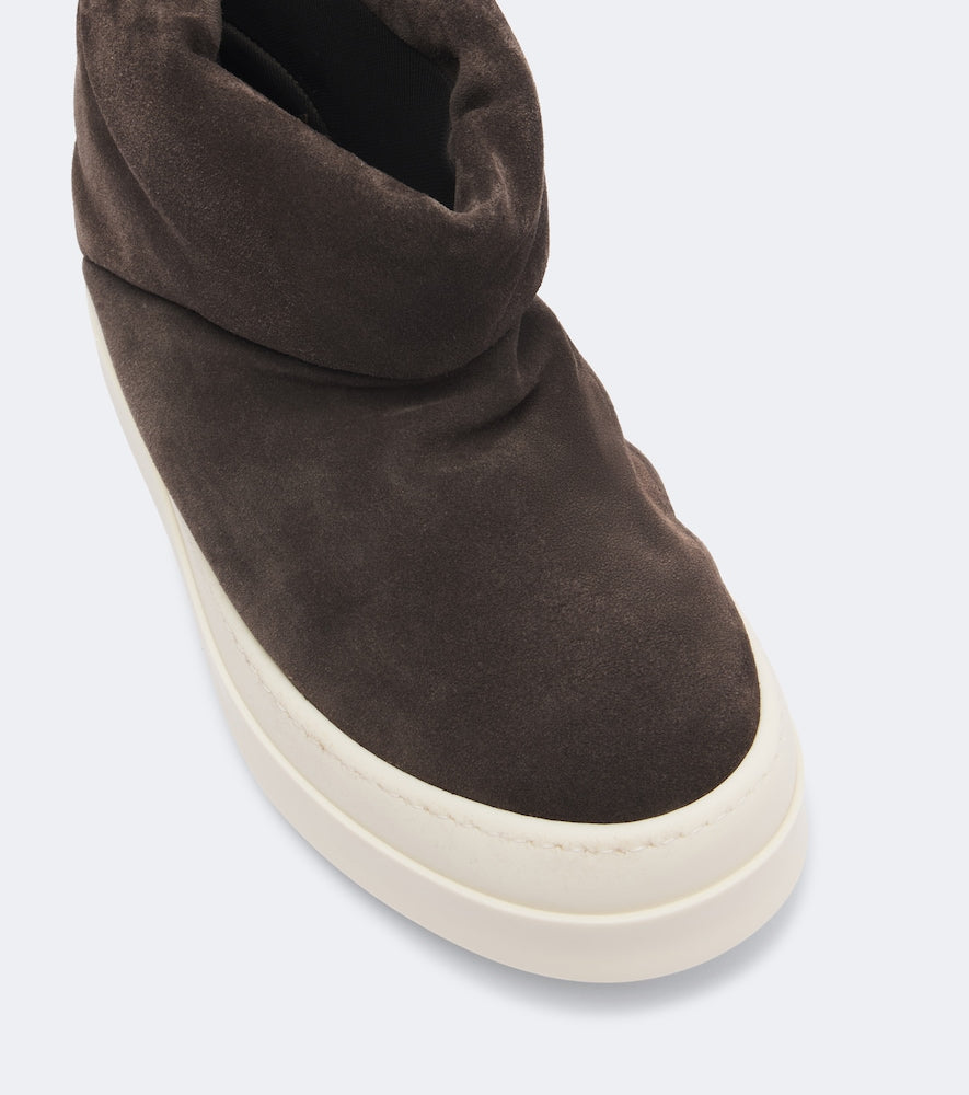 Rick Owens Mega Bumper suede ankle boots