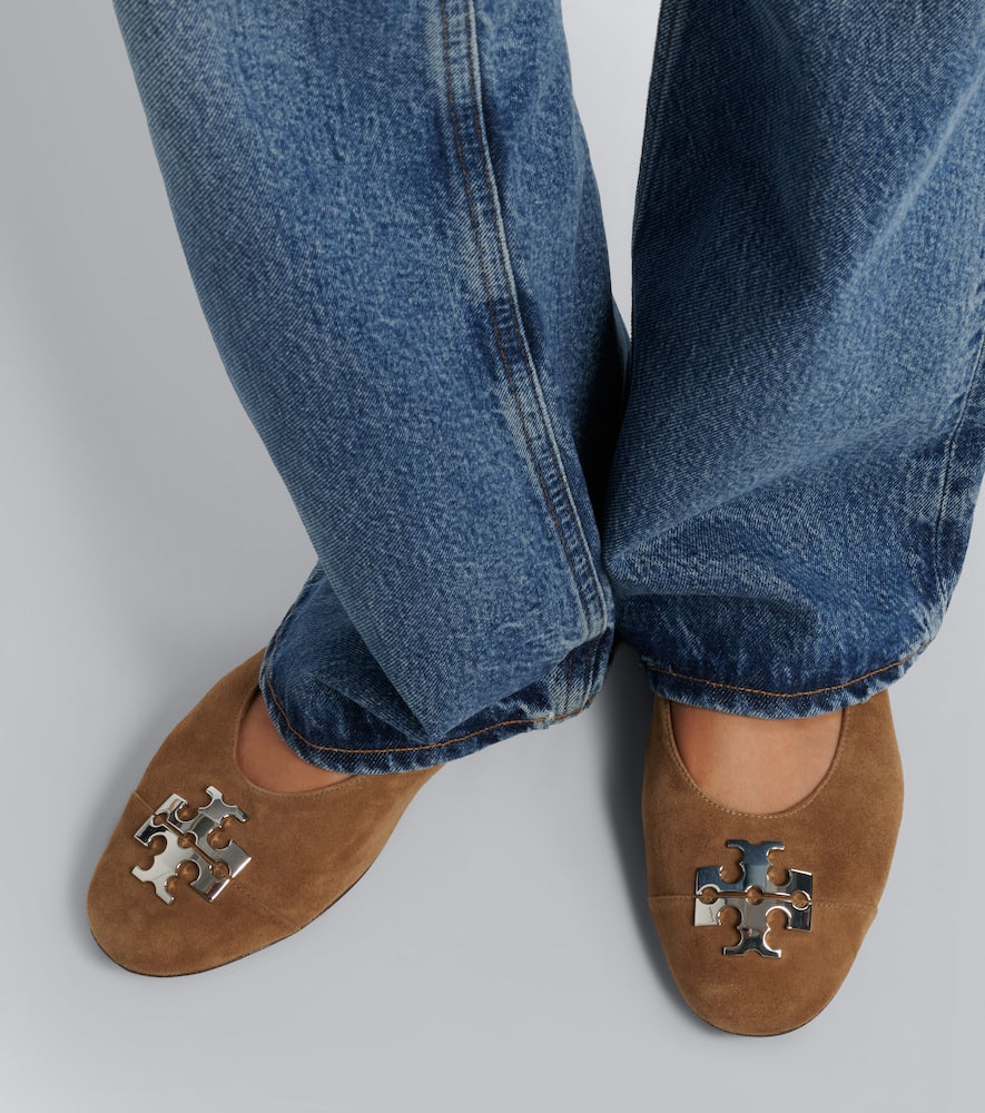 Tory Burch Charlie suede ballet flats