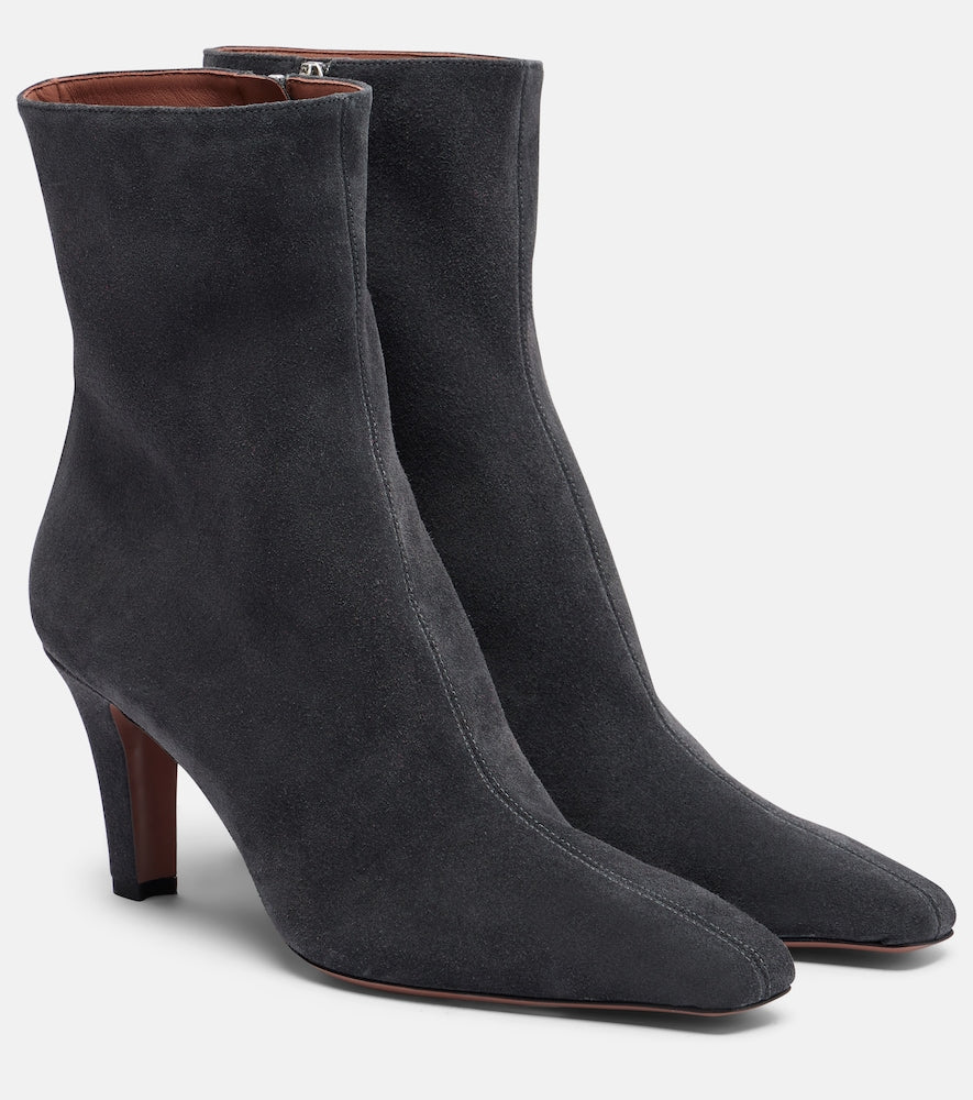 Paris Texas Belle suede ankle boots