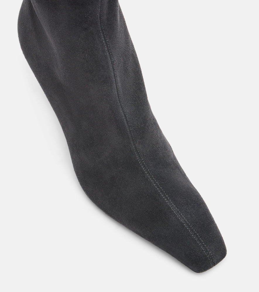 Paris Texas Belle suede ankle boots