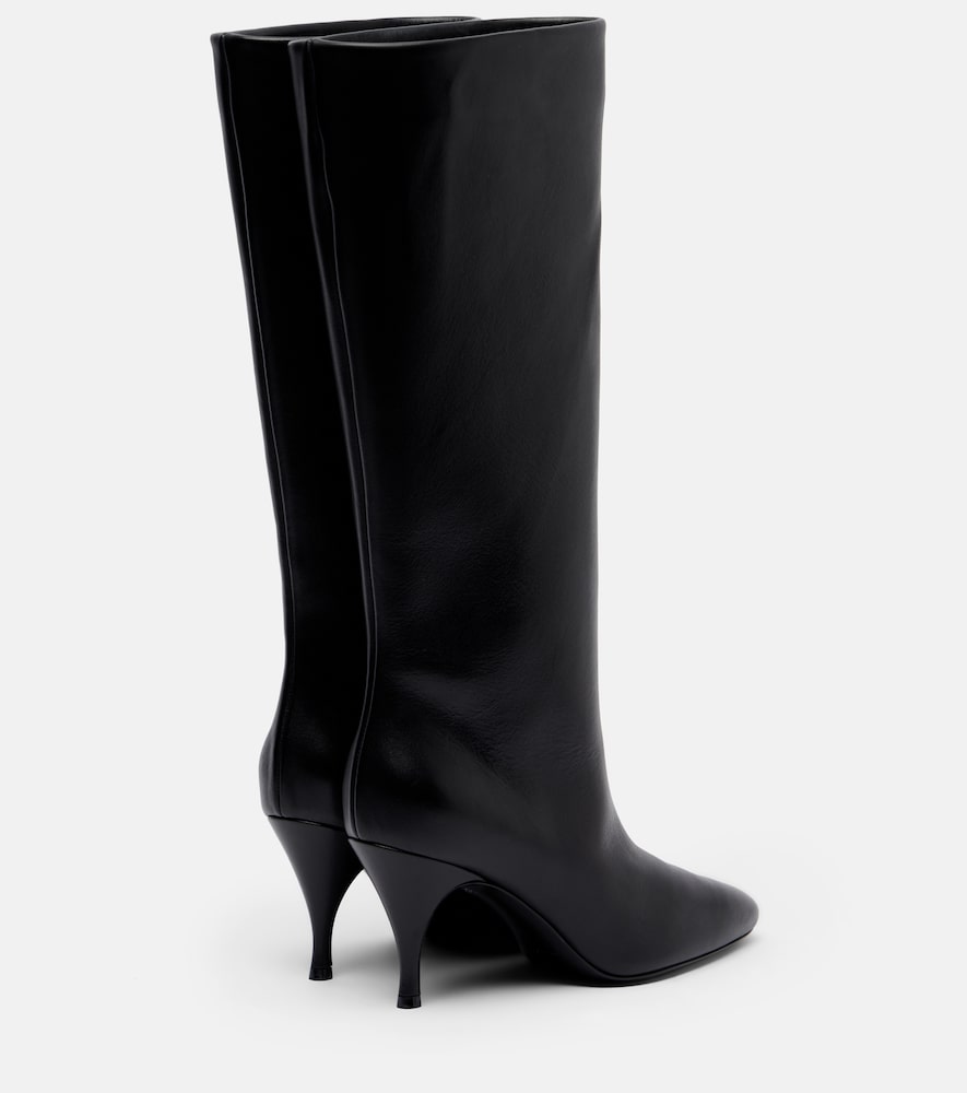 Herbert Levine Silhouette leather knee-high boots