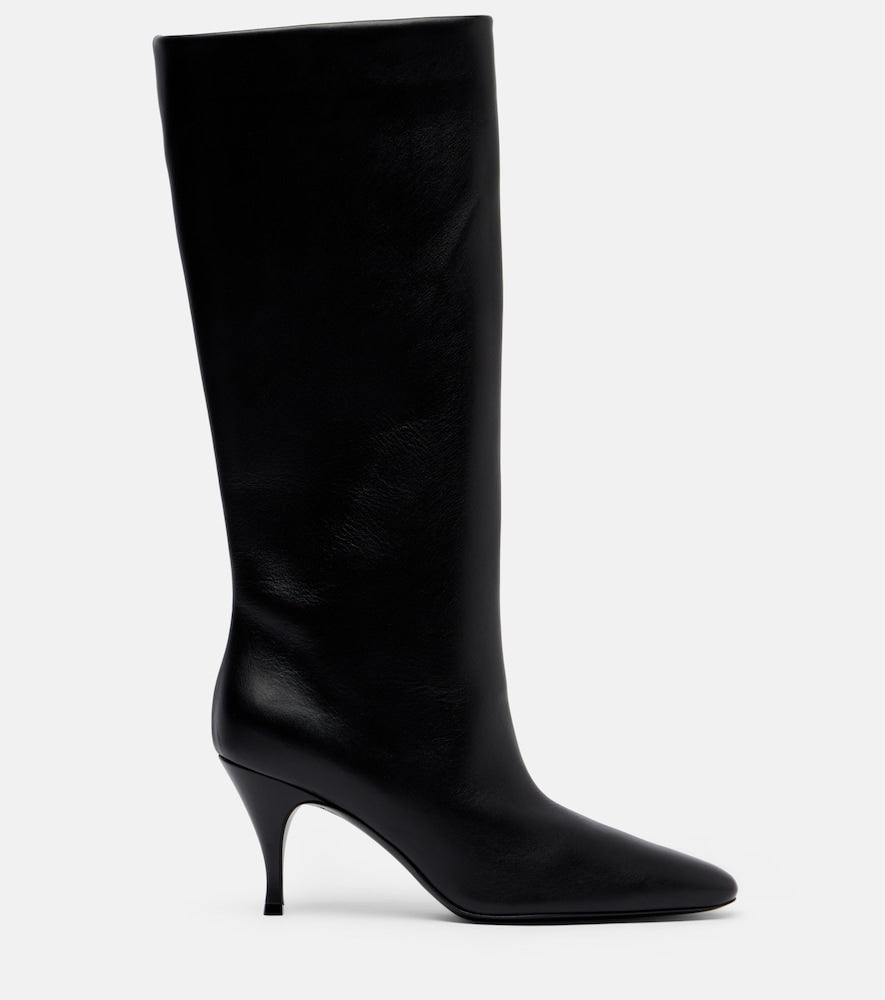 Herbert Levine Silhouette leather knee-high boots