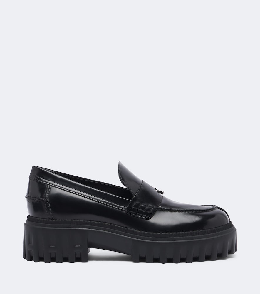 Hogan H700 leather loafers