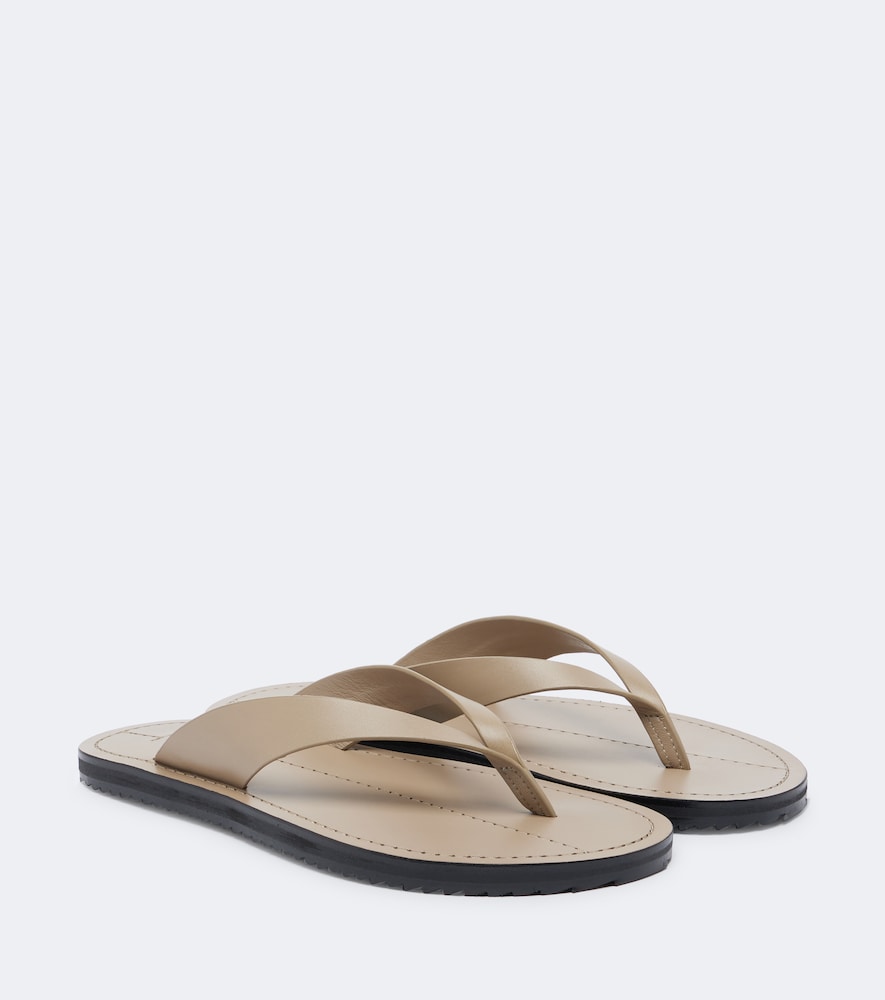 A.Emery Flora leather thong sandals