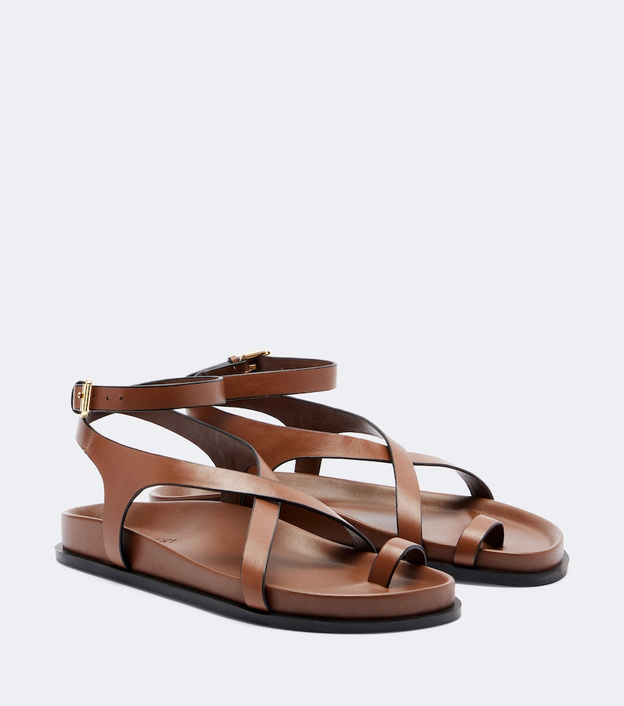 A.Emery Jalen Slim leather sandals