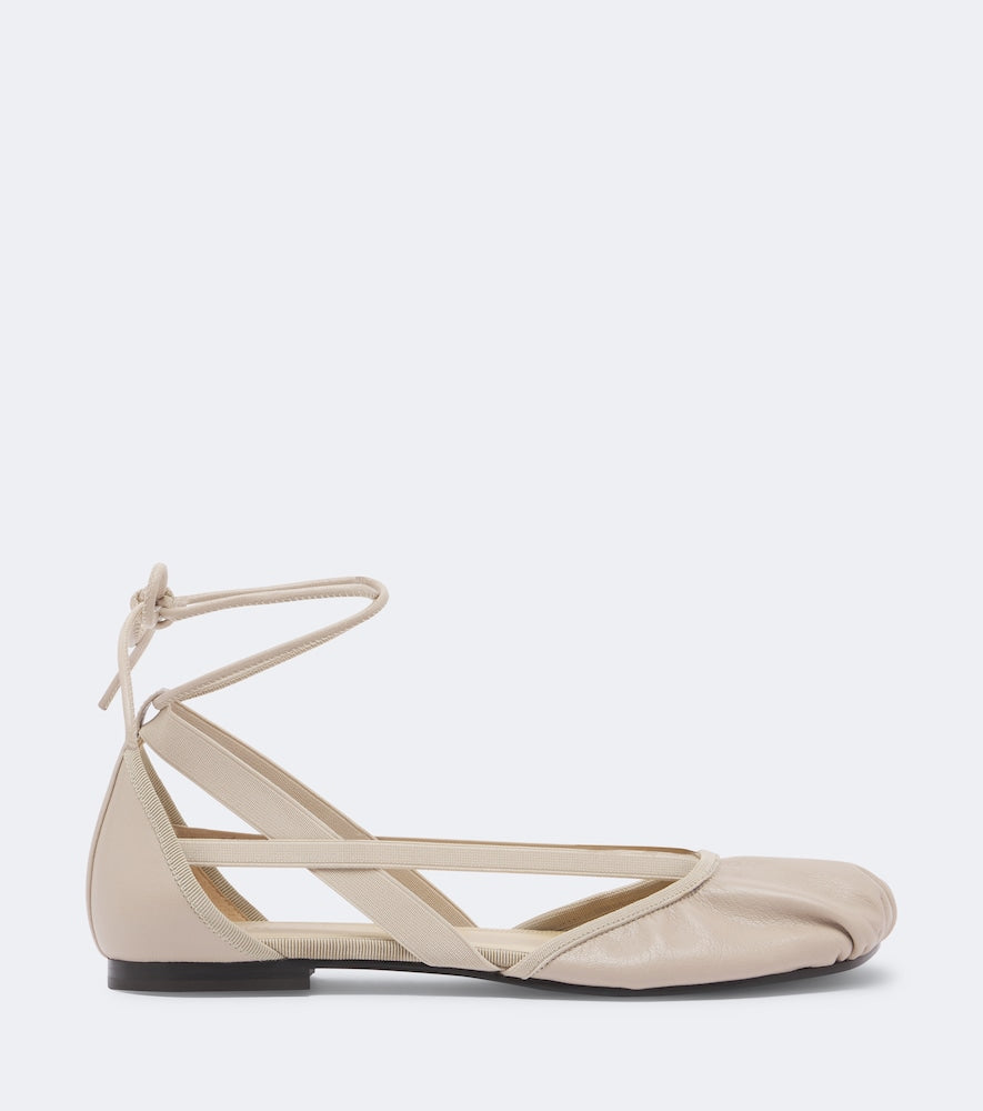 Lemaire Pedille leather ballet flats