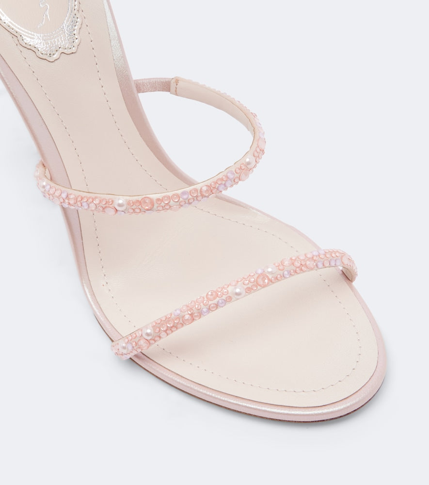 Rene Caovilla Cleo Swarovski -embellished leather sandals