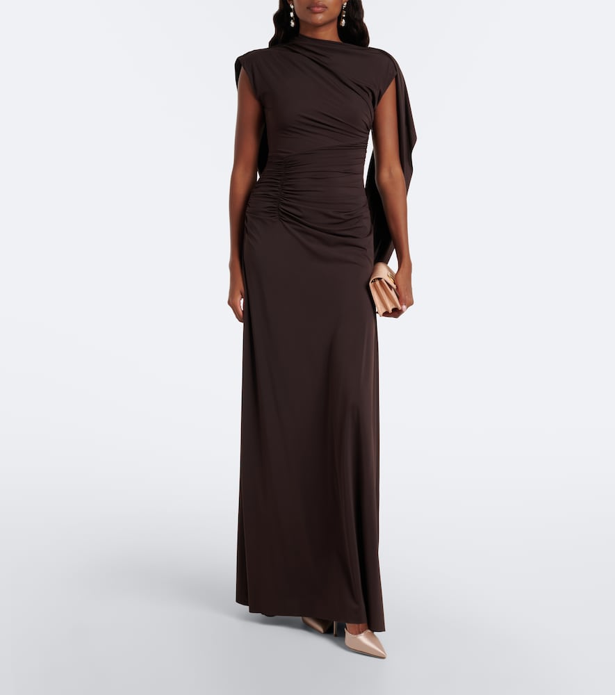Rene Caovilla Onda embellished satin pumps