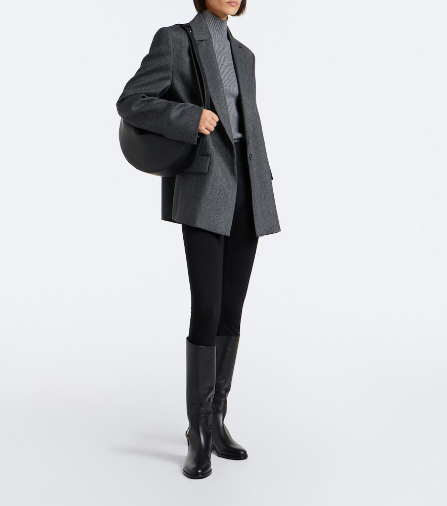 Veronica Beard Arabelle leather knee-high boots