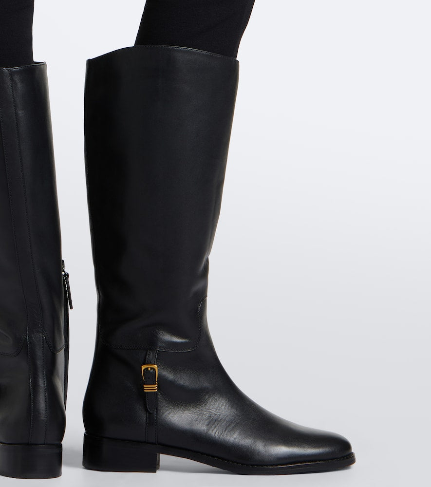 Veronica Beard Arabelle leather knee-high boots