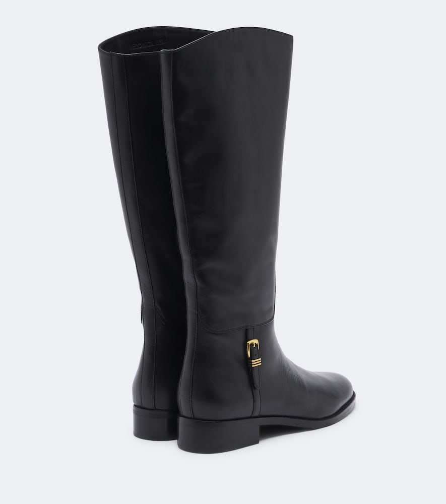 Veronica Beard Arabelle leather knee-high boots