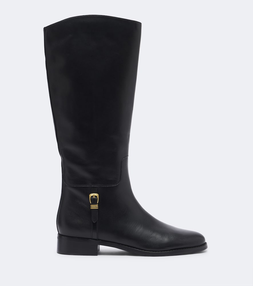 Veronica Beard Arabelle leather knee-high boots