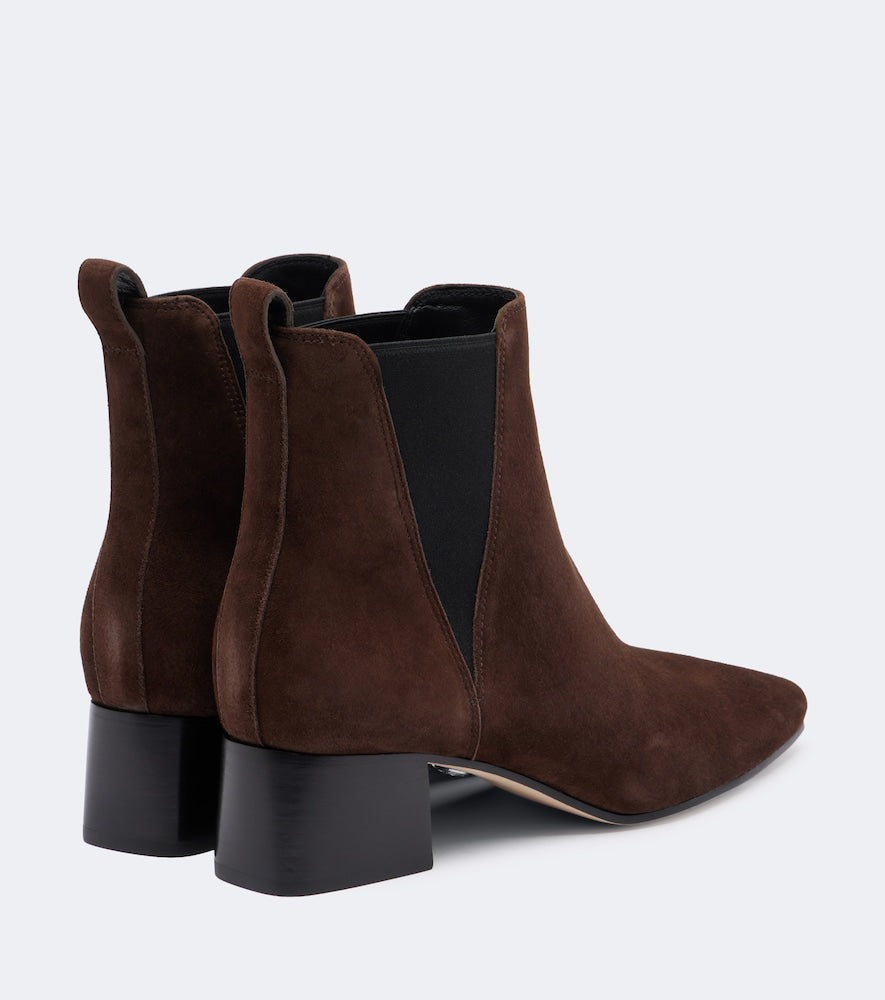 Veronica Beard Astra suede Chelsea boots