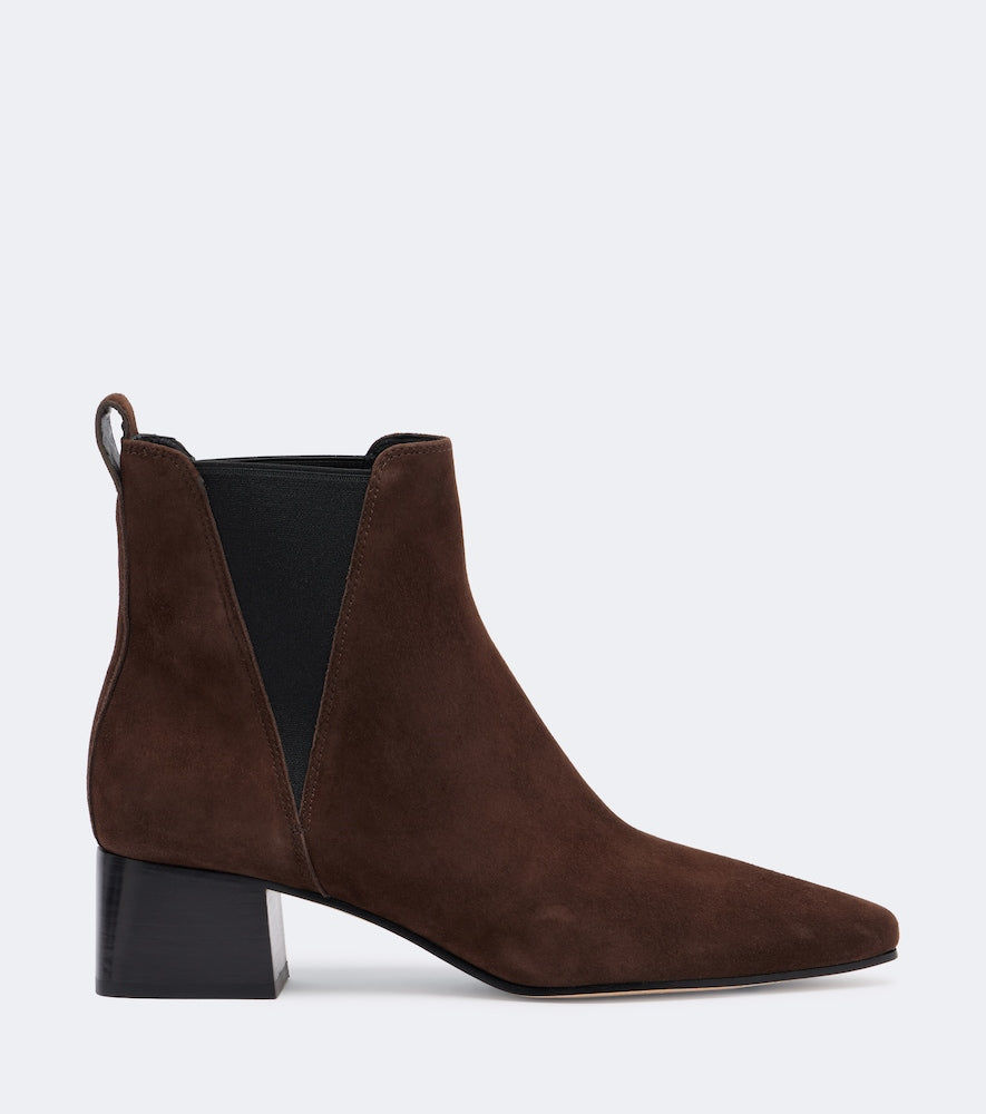 Veronica Beard Astra suede Chelsea boots