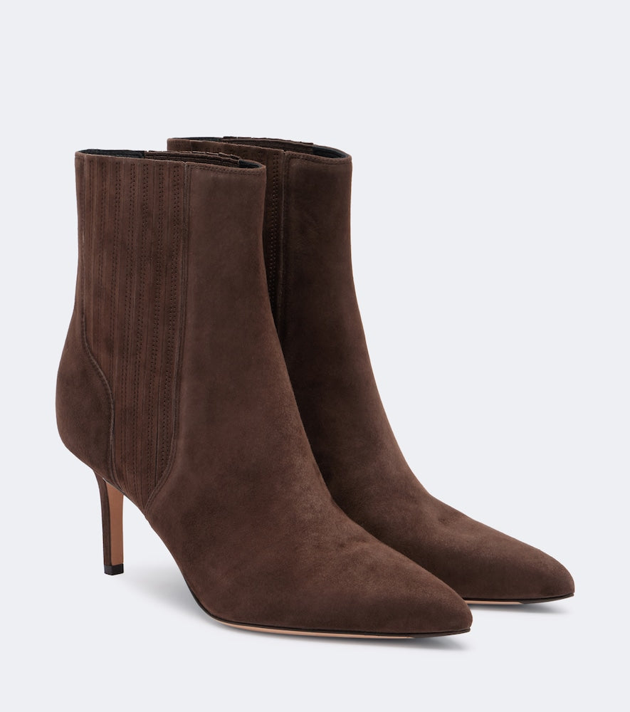 Veronica Beard Lisa suede ankle boots