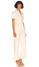 PAIGE Anessa Puff Sleeve Jumpsuit in Cream