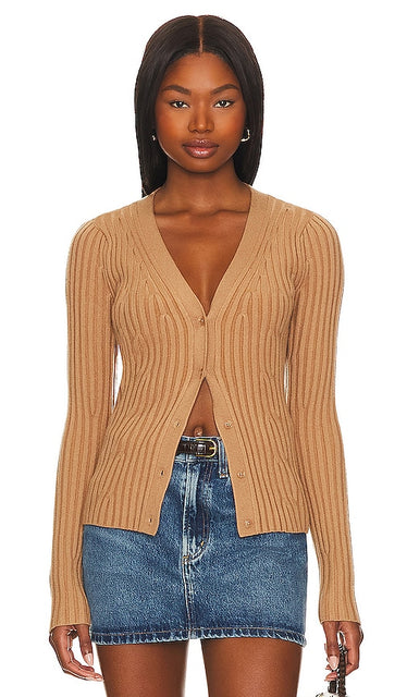 PAIGE Shirin Cardigan in Beige