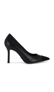 PAIGE Silva Black Pump K in Black | Black Sling Back Heels for Women