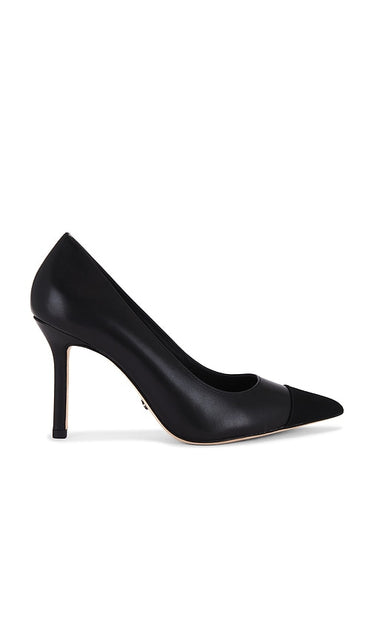 PAIGE Silva Black Pump K in Black | Black Sling Back Heels for Women