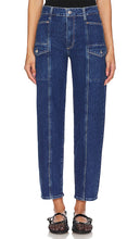 PAIGE Alexis Cargo in Blue - PAIGE Alexis Cargo en bleu - PAIGE Alexis Cargo 蓝色 - PAIGE Alexis Cargo in Blau - PAIGE Alexis 카고 블루 색상 - PAIGE Alexis Cargo in blu