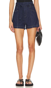 PAIGE Anessa Short in Blue - PAIGE Short Anessa en Bleu - PAIGE Anessa 蓝色短裤 - PAIGE Anessa Short in Blau - PAIGE Anessa 쇼츠 블루 색상 - PAIGE Anessa Short in blu