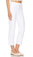 PAIGE Cindy Crop Petite Straight in White