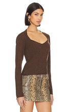 PAIGE Genieve Sweater in Metallic Bronze