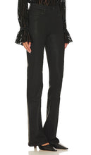 PAIGE High Rise Laurel Canyon Flare in Black