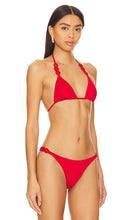PEIXOTO Lexi Bikini Top in Red