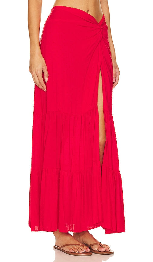 PEIXOTO Valentina Skirt in Red