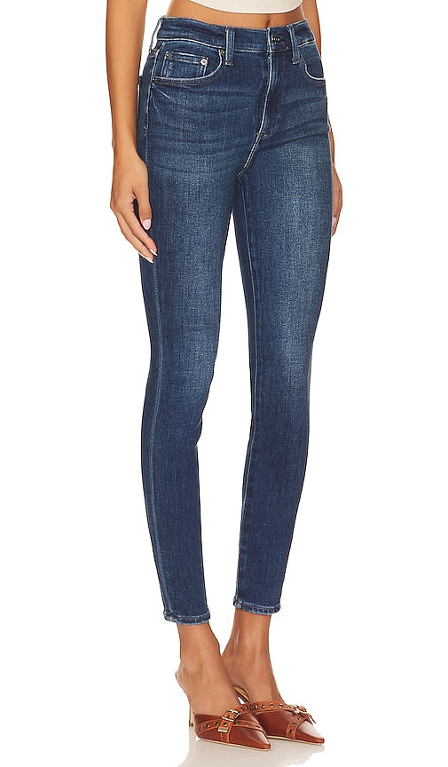 PISTOLA Aline High Rise Skinny in Blue