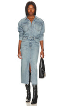 PISTOLA Amira Denim Midi Dress in Blue