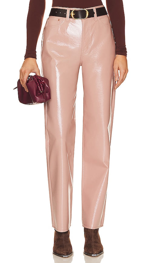 PISTOLA Cassie Super High Rise Straight in Blush - PISTOLA - Cassie - Coupe droite taille très haute - Blush - PISTOLA Cassie 超高腰直筒裤（粉色） - PISTOLA Cassie Super High Rise Straight in Blush - PISTOLA 캐시 슈퍼 하이라이즈 스트레이트 - PISTOLA Cassie super alta vita dritta in blush