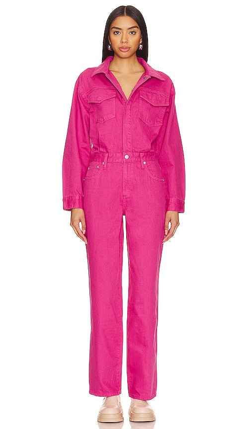 PISTOLA Nikkie Jumpsuit in Pink - Combinaison PISTOLA Nikkie en rose - PISTOLA Nikkie 粉色连身裤 - PISTOLA Nikkie Jumpsuit in Rosa - PISTOLA 니키 점프수트 핑크 색상 - Tuta PISTOLA Nikkie in rosa