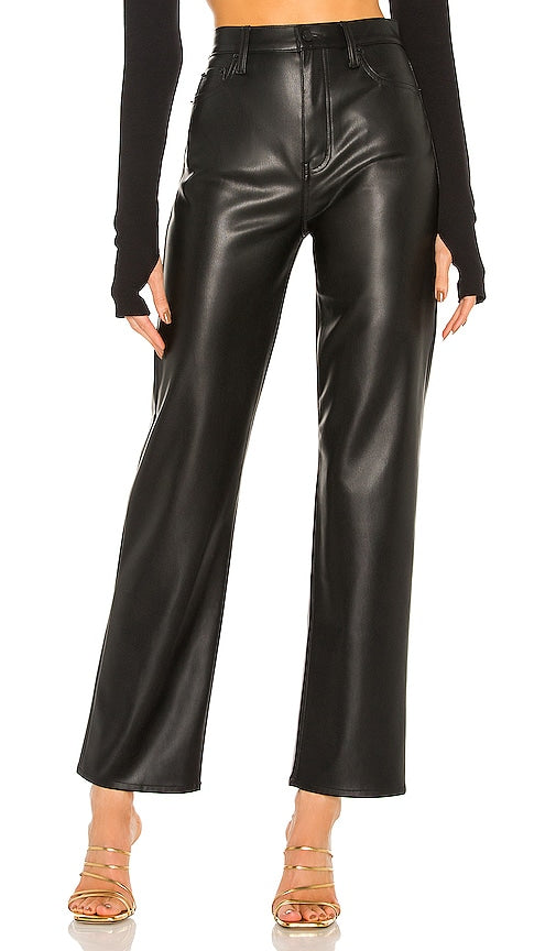 PISTOLA X REVOLVE Cassie Super High Straight Pant in Black - PISTOLA X REVOLVE Pantalon droit super haut Cassie en noir - PISTOLA X REVOLVE Cassie 黑色超高直筒裤 - PISTOLA X REVOLVE Cassie Super High Straight Hose in Schwarz - PISTOLA X REVOLVE Cassie 슈퍼 하이 스트레이트 팬츠블랙 색상 - Pantaloni dritti super alti Cassie PISTOLA X REVOLVE in nero