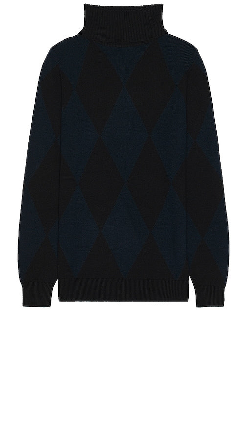 Perfect Moment Diamond Sweater in Black