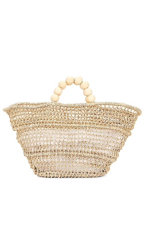 Poolside The Comporta Tote in Beige