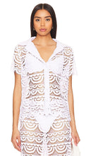 PQ Lace Button Top in Ivory