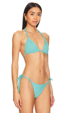 PQ Mila Triangle Bikini Top in Teal