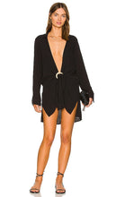 PQ Millie Tie Cover Up in Black - Cache-maillot à nouer PQ Millie en noir - PQ Millie 黑色领带罩衫 - PQ Millie Krawattenüberzug in Schwarz - PQ 밀리 타이 커버업 블랙 색상 - Copricravatta PQ Millie in nero