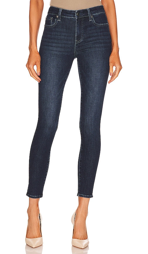 PISTOLA Audrey Mid Rise Skinny in Blue - PISTOLA - Audrey - Jean skinny taille mi-haute en bleu - PISTOLA Audrey 蓝色中腰紧身上衣 - PISTOLA Audrey Mid Rise Skinny in Blau - PISTOLA Audrey 미드 라이즈 스키니 블루 색상 - PISTOLA Audrey skinny a vita media in blu