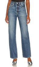 PISTOLA Cassie Super High Rise Straight in Blue