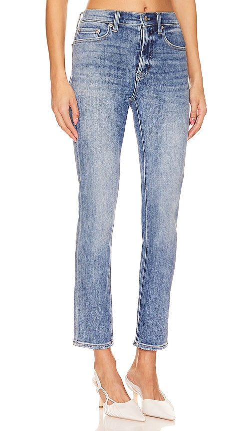 PISTOLA Madi High Rise Modern Slim in Blue