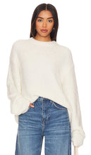 PISTOLA Alpine Cozy Crew Neck Sweater in Ivory