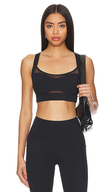 P.E Nation Freestyle Sports Bra in Black - Soutien-gorge de sport P.E Nation Freestyle en noir - P.E Nation 黑色自由式运动文胸 - P.E Nation Freestyle Sport-BH in Schwarz - P.E Nation 프리스타일 스포츠 브라블랙 색상 - Reggiseno sportivo P.E Nation Freestyle in nero