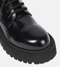 Palm Angels Leather combat boots