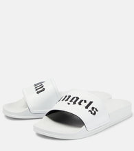 Palm Angels Logo rubber slides