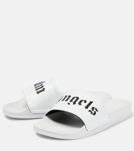 Palm Angels Logo rubber slides