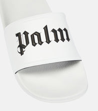 Palm Angels Logo rubber slides